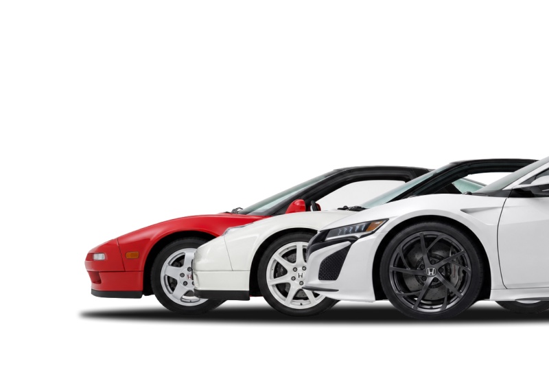 初代から2代目までのホンダ NSX